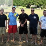 Staff/faculty volleyball team makes it three in a row.