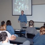 Alumnus Clarke draws a rosy employment picture for Penn College students, outlining the breathtaking speed with which technology alters everything from education to health care.