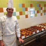 Chef Charles R. Niedermyer II, during "World Cup of Baking" competition at Johnson & Wales University.