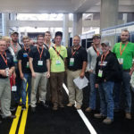 Attending GIE+EXPO in Louisville are (from left) Carl J. Bower Jr., assistant professor of horticulture; Joseph A. Kern, Mechanicsburg; Kyle J. Schatz, St. Marys; Kendall A. Wanner, Denver; Benjamin A. Mowrer, Manheim; Jacob R. Courtley, Ardara; William X. DeMarco, Glen Mills; 2013 alumnus Jeremy L. Thorne; Trevor C. Gagliano, Hughesville; Bryce P. Thompson, Enola; and Griffin T. Fulton, Mertztown, an NALP student ambassador.