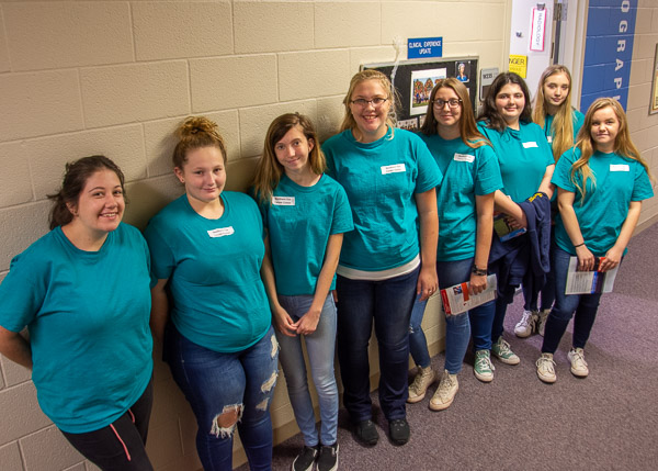 Students in the pre-nursing program at Northern Tier Career Center visit the Advanced Technology & Health Sciences Center.