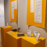 Journals, prompts, motivations, exercises and zines await visitors to the gallery …