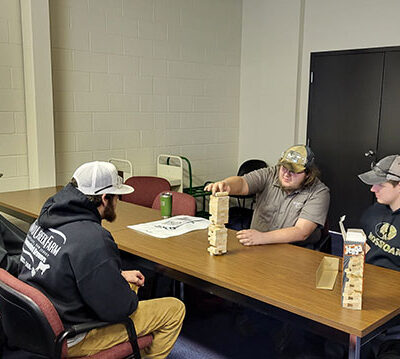 O'Donnell-White and Bucha aided students' career readiness through an enhanced Jenga competition, in which potential job-interview questions were written on game pieces.