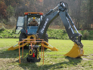 Tyler A. Davis, a heavy construction equipment technology%3A operator emphasis major from Beavertown, was among the Pennsylvania College of Technology students who won team honors at the Precision Heavy Construction Equipment Rodeo held during the college%E2%80%99s Oct. 23 Open House.