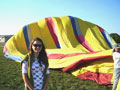 Aviation student wins balloon ride at recent festival