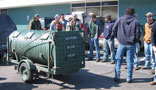 Culvert trap spells out its cargo