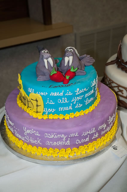 A Beatles-themed cake, decorated by Haley Shuman and Ashly Stivers, earned honorable mention.