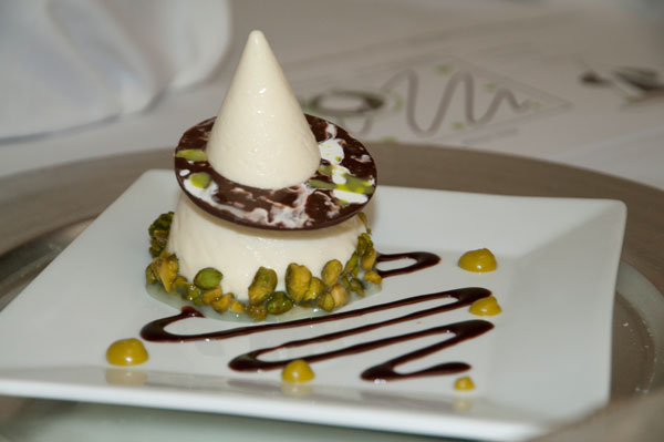 A pistachio dessert by Katrina Snelgrove earned second place.