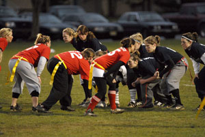 Determination at the line of scrimmage