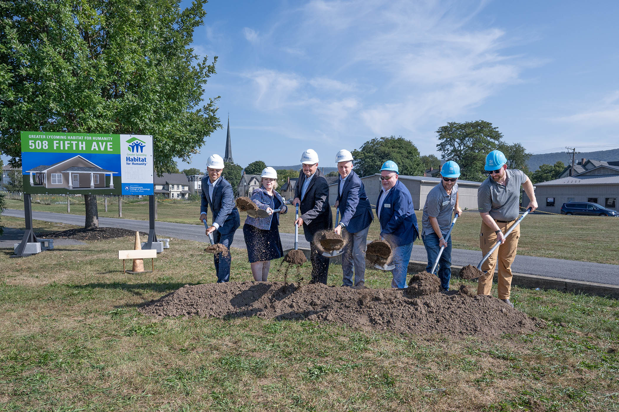 Habitat for Humanity breaks ground for Penn College build