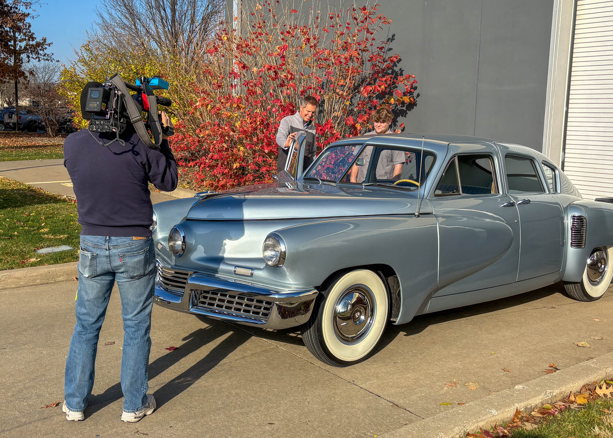 WNEP-TV takes a sweet ride in restored Tucker