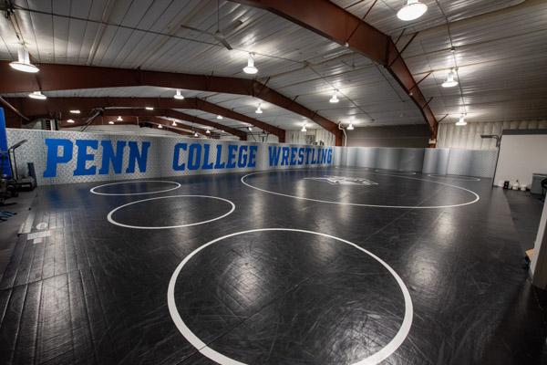 Thanks to Wildcat Club support, wrestlers began using a new practice facility in the Field House in 2021.