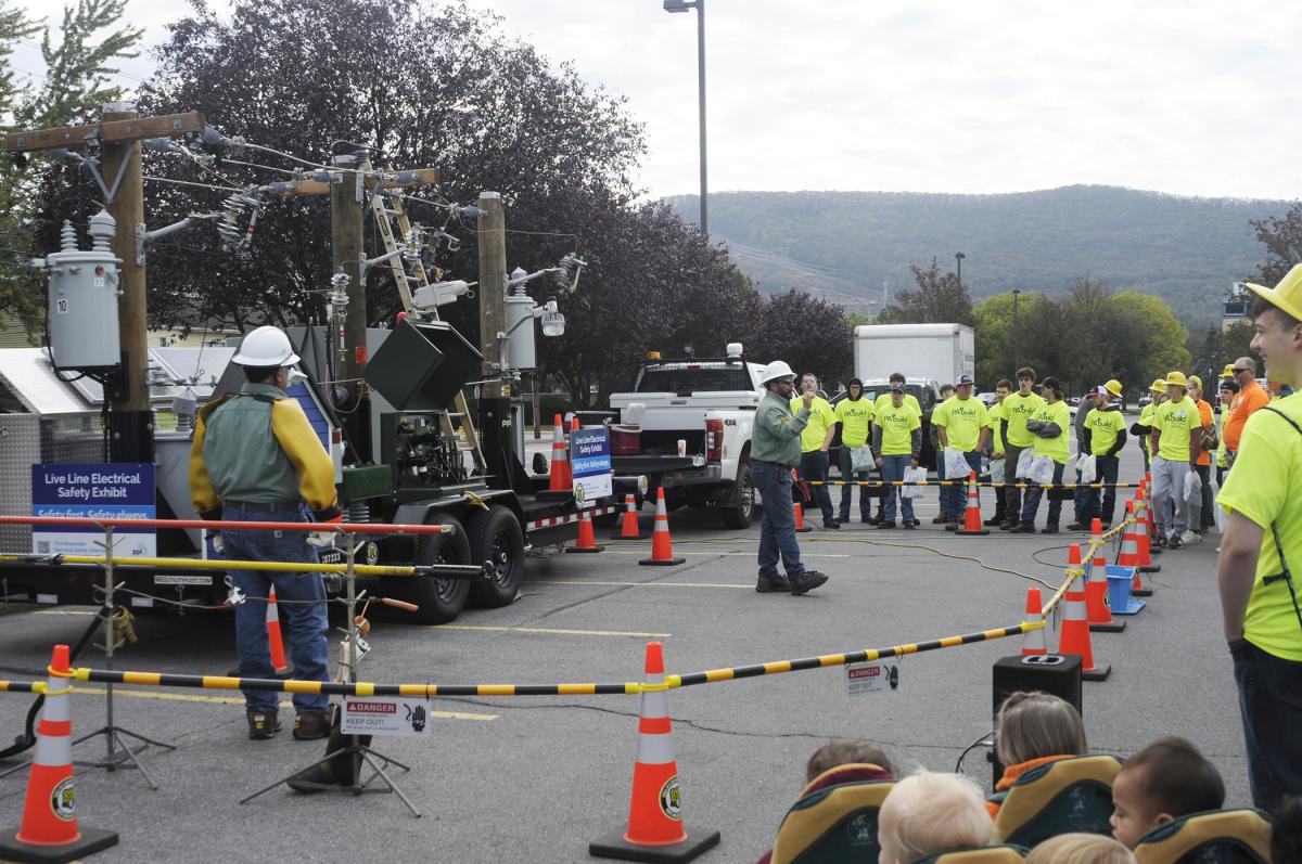 Against a backdrop of the scenic southern landscape, and the powerline that climbs those Allegheny foothills, PPL Electric Utilities returned to campus with its Live Line Electrical Safety Exhibit ...