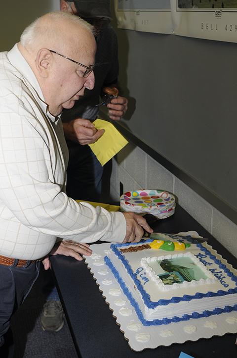 What's a celebration without a commemorative cake?