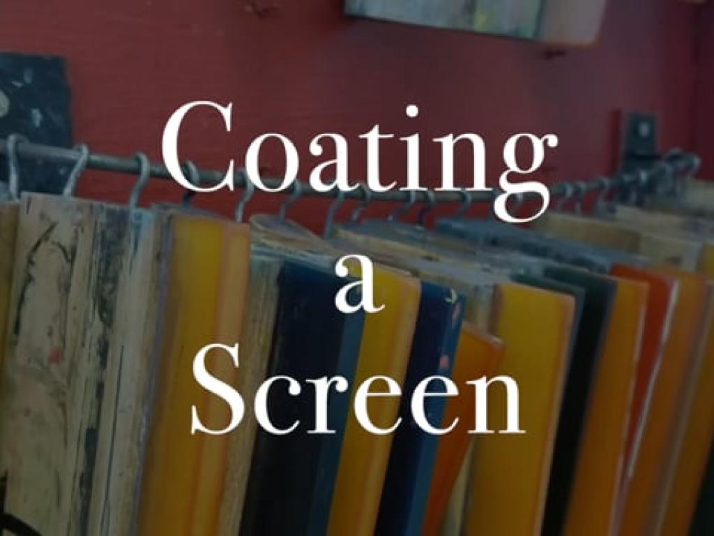 Coating a Screen