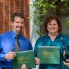 Pennsylvania College of Technology’s nursing program presented DAISY Awards to student Eric A. Kilpatrick, of Lewisburg, and faculty member Margaret M. Faust, an associate professor. The DAISY Awards are a project of The DAISY Foundation to recognize excellence in nursing.