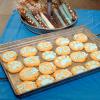 Penn College-themed cookies (made by Sarah R. Yoder, coordinator of admissions operations) and chocolate-dipped pretzels helped satisfy many a visitor's sweet tooth.