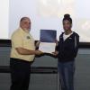 Wilmarlyn Uribe Polanco, from Allentown's Executive Education Academy Charter School, was among the students who completed both the AMP program and earned Certified Manufacturing Associate recognition from the Society of Manufacturing Engineers.