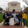 The Penn College contingent gathers during the recent National Collegiate Landscape Competition held at Mississippi State University.