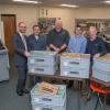 Phoenix Contact, with U.S. headquarters in Middletown, delivered approximately $35,500 worth of programmable logic controller components to Penn College recently to benefit students in four majors. 