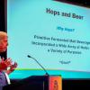 Timothy L. Yarrington, brewing and fermentation science instructor at Pennsylvania College of Technology, speaks at Homebrew Con, the nation’s largest annual gathering of brewing and fermentation enthusiasts, held recently in San Diego.