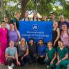 A contingent of Pennsylvania College of Technology dental hygiene program students and faculty joins other teammates in the Dominican Republic’s Sosua region, where they provided dental hygiene services to children in areas that do not have convenient access to dental care.