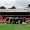 At the home of Beaconsfield Town Football Club