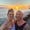 Four days before a wildfire destroyed their hometown of Lahaina, Kristen and Todd Patterson savor a sunset along the town’s historic Front Street. The Pattersons lost their apartment and all of their possessions in the fire on Hawaii’s Maui island last month. Kristen is originally from Loyalsock Township; Todd is a native of Milan, Bradford County. 