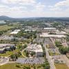 aerial image of Penn College campus