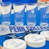 Major swag: Glasses, openers and coasters promote the new brewing and fermentation science degree.