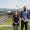 Penn College students Olivia J. Hawbecker, of Chambersburg, and Austin L. Fulton, of Montoursville, are serving internships at Little League International Headquarters, working behind the scenes on a variety of tasks related to the upcoming Little League Baseball World Series, which begins Aug. 17.