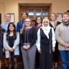 New student inductees attending the Oct. 7 ceremony: (Front row, from left) Ritika Nayak, of Monroe Township, N.J.; Rosey Thomas, of Port Allegany; Leah Kline, of Middleburg; Samar Alquraish, of Williamsport; Tanner J. Ebright, of Middleburg. (Back row, from left) Jesse D. Laird V, of Chambersburg; Jaiden Lynch, of Williamsport; Caroline N. Green, of Picture Rocks; Maci N. Ilgen, of Spring Mills; Tabitha Flory, of Newmanstown.
