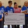 $1,700 'Blue Crew' Contribution Honors Student's Memory, Heartens Transplant Patients