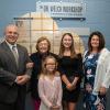 Marshall D. Welch III, his mother Mary and other family members enjoy the evening honoring the Welch patriarch. 