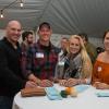 Enjoying the autumnal alumni evening (from left): Timothy D. Haldeman, ’11, manufacturing engineering technology; Michael D. Ferraiolo, ’10, aviation technology, and ‘11, aviation maintenance technology, and guest, Melyssa McHale; and Whitnie-Rae (Mays) Haldeman, ’12, advertising art, and ’14, applied technology studies. 