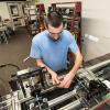 Students will be working in Pennsylvania College of Technology’s mechatronics lab as part two new baccalaureate degrees: automation engineering technology: mechatronics, and automation engineering technology: robotics and automation.  