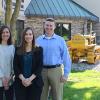 Representatives of B.R. Kreider & Son are, from left, Courtney Dougherty, operations assistant; Heidi Hollinger, human resource manager; and Brent Kreider, president.