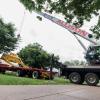 Employer's Former Office Site Gets Distinctive Campus Landmark