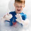 Children Enjoy Foam-Field Advantage