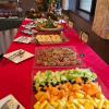 Student touch adds to LJC holiday buffet