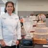 Judges for Pennsylvania College of Technology’s annual wedding cake competition awarded first place to Aurora Mercedes LeBlanc, of Williamsport.