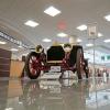 A 1909 Chalmers-Detroit roadster, on display in Penn College’s Madigan Library, will be a focal point for an April 26 discussion of the college’s automotive restoration technology major.