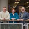 Faculty members (from left) John D. Maize, Sandra Lakey and Joe Loehr will present a colloquium focused on technology and interpersonal communication on Feb. 23 at Penn College. 