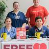 Student Nurses Hold 'Healthy Hearts' in Caring Hands