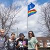 Flag-raising signals start of campus Pride Week