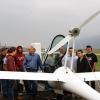 Aviation Students Get Glimpse of Retractable-Motor Glider