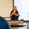 Culinary grad enlightens beverage management class