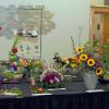 Colorful Floral Creations Greet Library Patrons