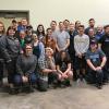 Students' 'Helping Hands' Busily Aid Food Bank