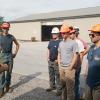 Forestry students tour lumberyard in heart of Appalachian hardwoods